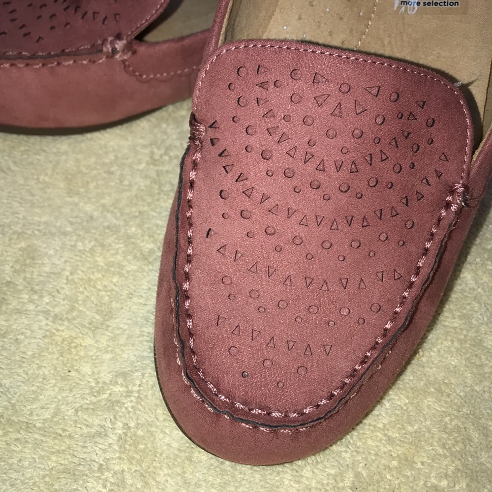 Liz Claiborne loafers, Adelina, 6.5M, Dusty Rose - Picture 10 of 12